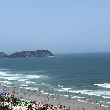 Pe Na Areia - Sol E Mar Enseada Leilighet Guarujá Eksteriør bilde