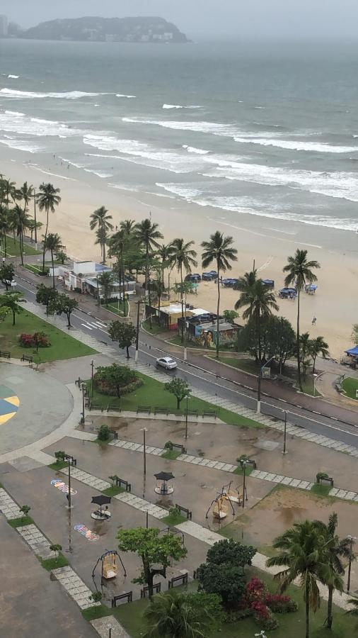 Pe Na Areia - Sol E Mar Enseada Leilighet Guarujá Eksteriør bilde